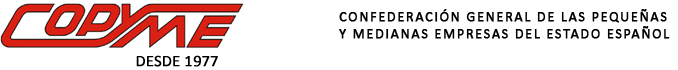 logotipo de COPYME - Confederación Nacional de Pequeñas y Medianas Empresas