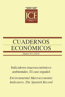 Nuevo numero de Cuadernos Económicos de ICE
