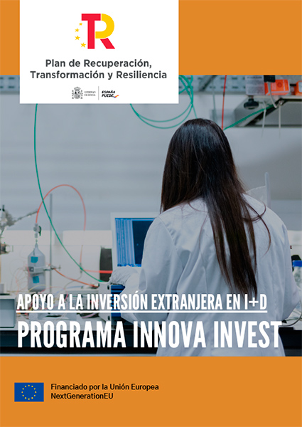 Portada folleto Programa Innova Invest