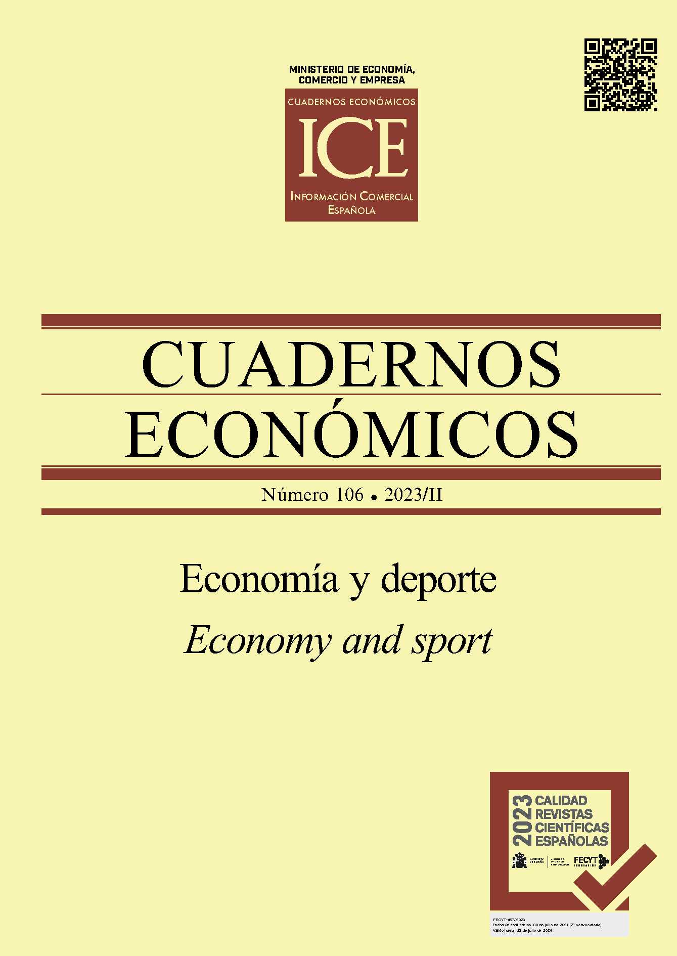 Cuadernos Económicos de ICE